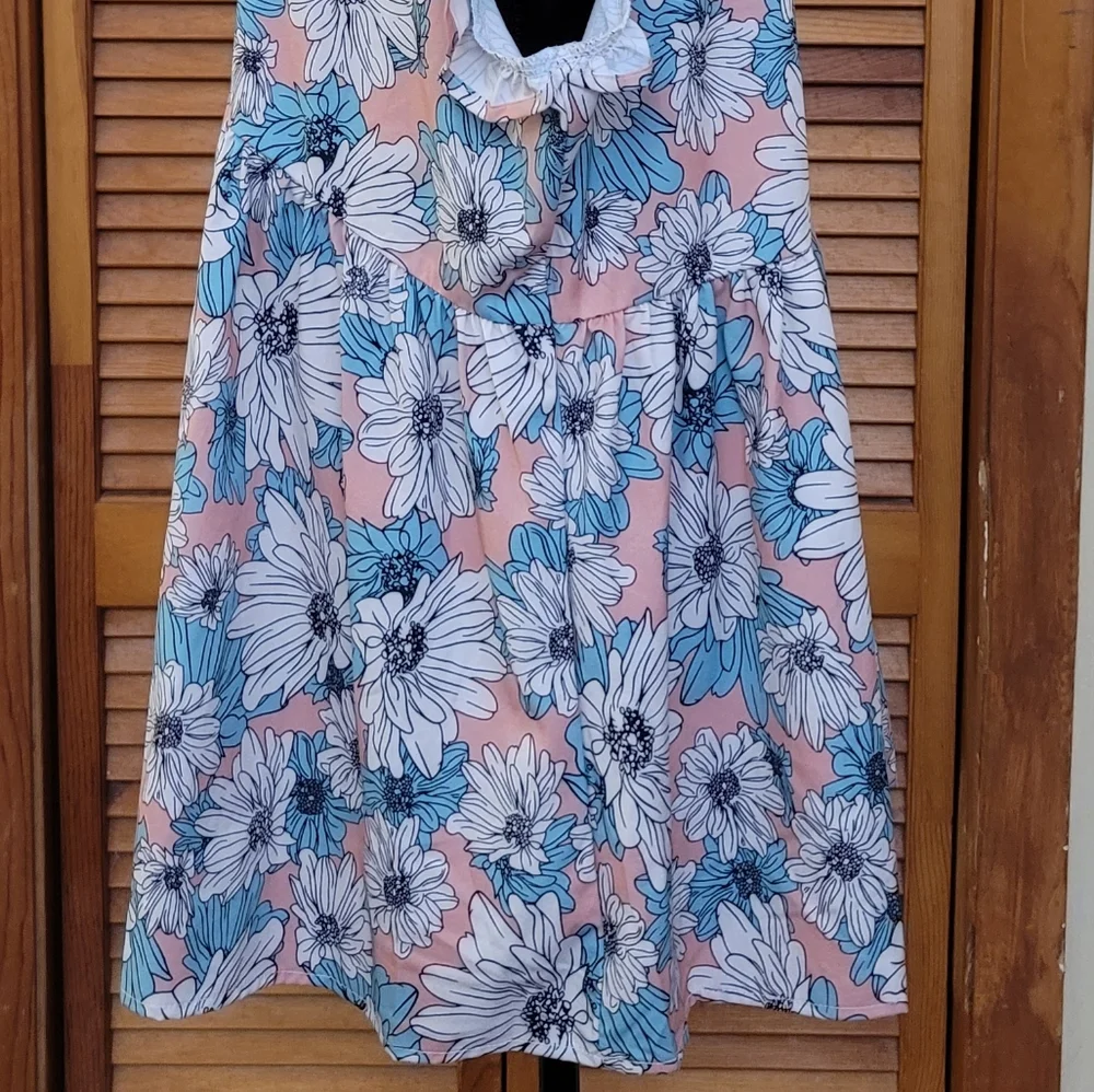 NWOT Floral Ruffle Sleeve Plus Size Top (2XL) - Picture 6 of 12